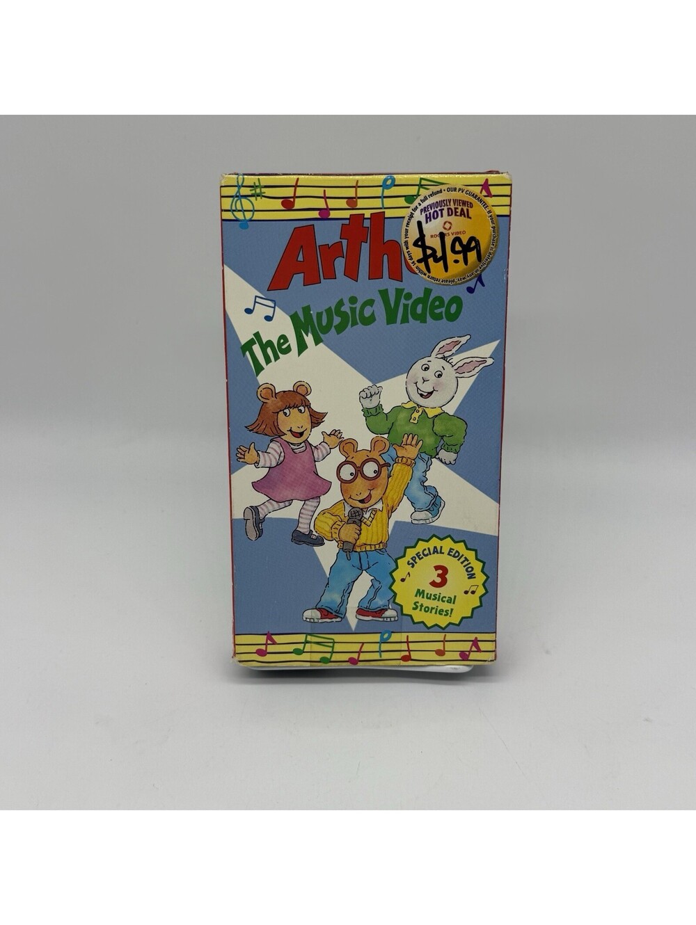 Arthur The Music Video Festival Ballad Buster Baxter D.W. Crazy Bus (VHS, 1999)